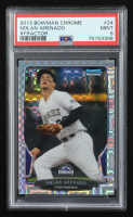 Nolan Arenado 2013 Bowman Chrome X-Fractors #24 RC (PSA 9) at PristineAuction.com