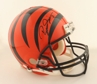 Boomer Esiason Signed Bengals Full-Size Authentic On-Field Helmet (JSA) at PristineAuction.com