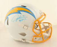 LaDainian Tomlinson Signed Chargers Full-Size Helmet Inscribed "HOF 17" (Beckett) at PristineAuction.com