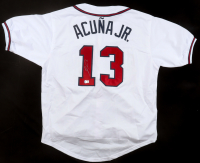 Ronald Acuna Jr. Signed Jersey (Beckett) at PristineAuction.com