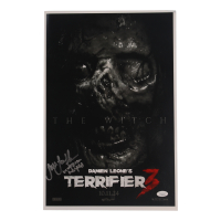 Samantha Scaffidi Signed "Terrifier 3" 12x18 Photo Inscribed "Victoria Heyes" (JSA) at PristineAuction.com