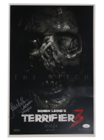 Samantha Scaffidi Signed "Terrifier 3" 12x18 Photo Inscribed "Victoria Heyes" (JSA) at PristineAuction.com
