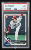Shohei Ohtani 2018 Bowman #49 RC (PSA 9) at PristineAuction.com