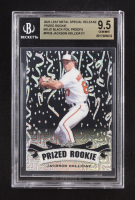 Jackson Holliday 2023 Leaf Metal Special Release Prized Rookie Mojo Black Foil Proofs #PR39 #1/1 RC (Beckett 9.5) at PristineAuction.com