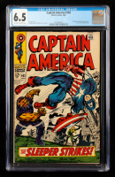 1968 "Captain America" Issue #102 Marvel Comic Book (CGC 6.5) at PristineAuction.com