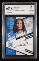 Jahmyr Gibbs 2023 Elite Pen Pals #11 RC (BCCG 9) at PristineAuction.com