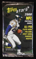 2000 Topps Stars Football Pack with (6) Cards at PristineAuction.com