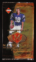 2000 Collector's Edge Masters Football Pack with (3) Cards at PristineAuction.com