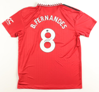 Bruno Fernandes Signed Manchester United Adidas Authentic Jersey (Beckett) at PristineAuction.com