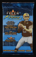 2000 Fleer Focus Football Pack with (10) Cards at PristineAuction.com