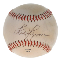 Fred Lynn Signed OL Baseball (MLB) at PristineAuction.com