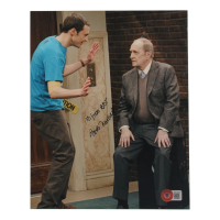 Bob Newhart Signed "The Big Bang Theory" 8x10 Photo Inscribed "Hi From BBT" (Beckett) at PristineAuction.com