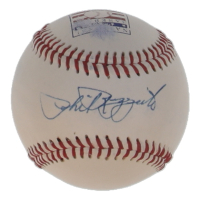 Phil Rizzuto Signed Hall of Fame Logo Baseball (JSA) at PristineAuction.com