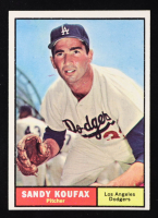 Sandy Koufax 1961 Topps #344 at PristineAuction.com