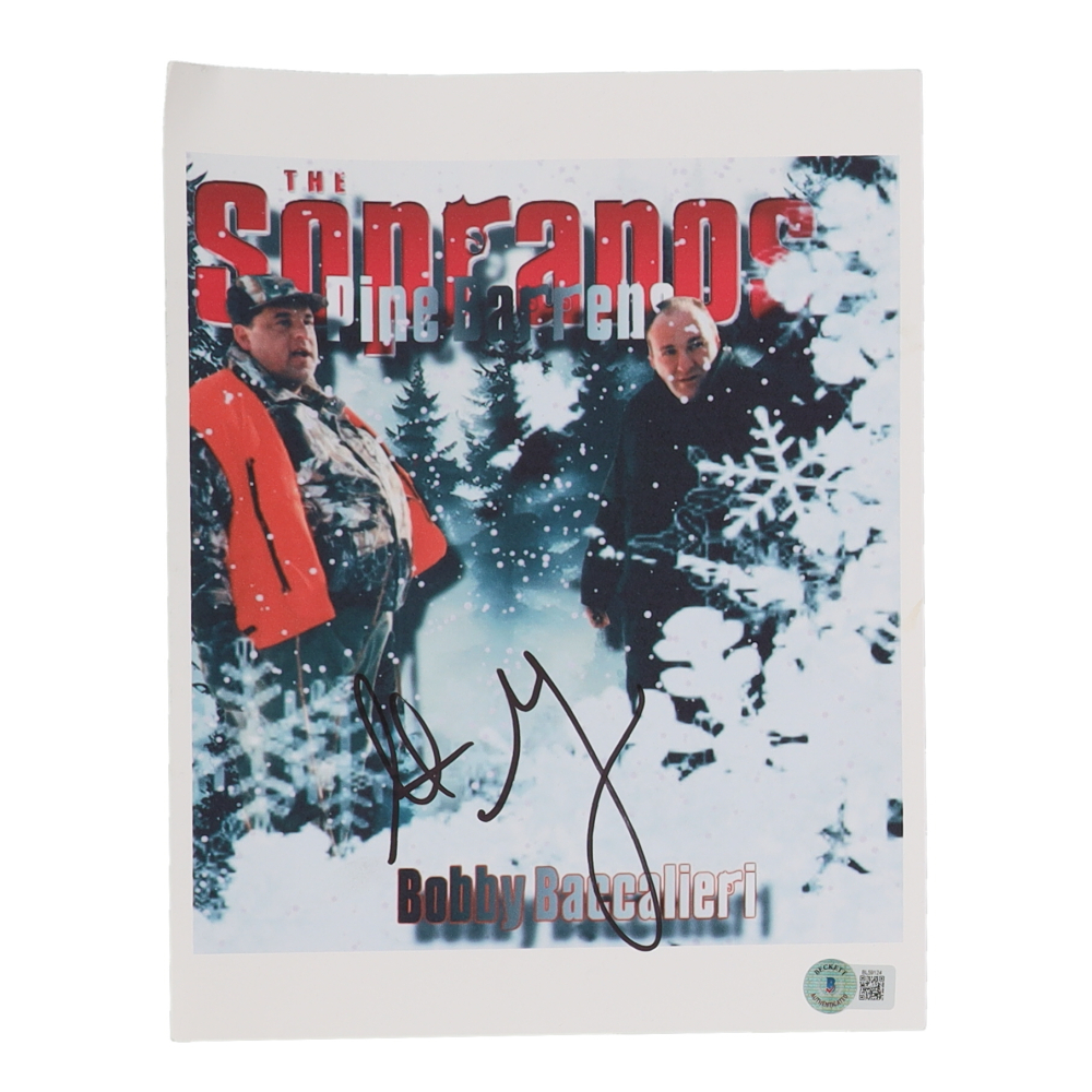 Steven Schirripa Signed "The Sopranos" 8x10 Print (YSMS) at PristineAuction.com