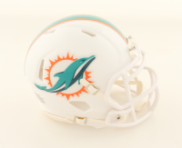 Jevon Holland Signed Dolphins Speed Mini Helmet (JSA) at PristineAuction.com