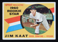 Jim Kaat 1960 Topps Rookie Star #136 RC at PristineAuction.com