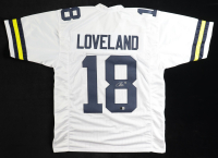 Colston Loveland Signed Jersey (Beckett) at PristineAuction.com