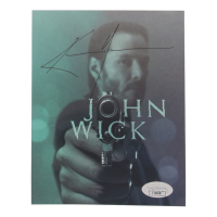 Keanu Reeves Signed "John Wick" 5x6.25 Print (JSA) at PristineAuction.com