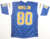 Kellen Winslow Signed Jersey Inscribed "HOF 95" (Beckett) at PristineAuction.com