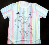 2024-25 Juventus Team-Signed Adidas Authentic Jersey By (20) With Kenan Yildilz, Randal Kolo Muani, Vasilije Adzic (JSA) at PristineAuction.com