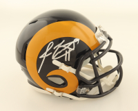 Jim Everett Signed Rams Throwback Speed Mini Helmet (JSA) at PristineAuction.com