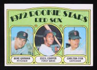 Mike Garman / Cecil Cooper RC / Carlton Fisk RC 1972 Topps Rookie Stars #79 at PristineAuction.com