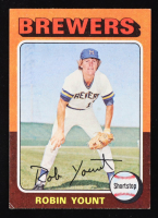 Robin Yount 1975 Topps #223 RC at PristineAuction.com