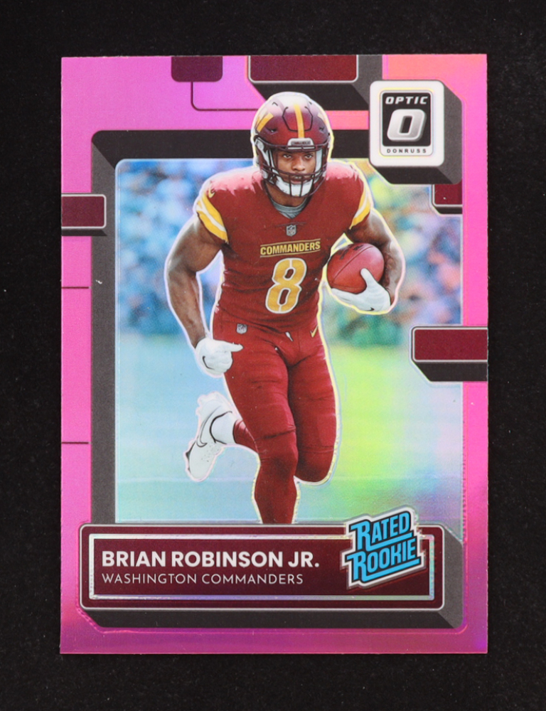 Brian Robinson Jr. 2022 Donruss Optic Pink #227 RR RC