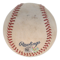 2014 Royals vs Angels Game-Used OML Baseball (MLB) at PristineAuction.com