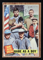 Babe Ruth 1962 Topps Babe As A Boy #135 at PristineAuction.com