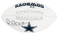 Michael Irvin Signed Cowboys Logo Football (Beckett) at PristineAuction.com