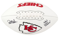 Pat Mahomes Sr. Signed Chiefs Logo Football Inscribed "Who's Your Daddy?" (Schwartz) at PristineAuction.com