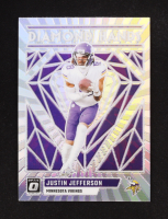 Justin Jefferson 2023 Donruss Optic Diamond Hands Holo #DHJJ at PristineAuction.com