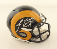Jim Everett Signed Rams Throwback Speed Mini Helmet (JSA) at PristineAuction.com