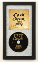 Ozzy Osbourne Signed "Patient Number 9" Custom Framed CD Album Insert Display With Disc (JSA) at PristineAuction.com