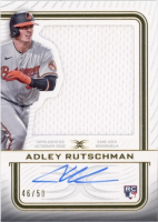 Adley Rutschman 2023 Topps Definitive Collection Autograph Relics #ARCARU RC #/50 at PristineAuction.com