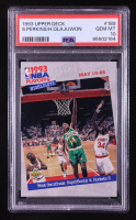 Sam Perkins / Hakeem Olajuwon 1993-94 Upper Deck #189 PO (PSA 10) at PristineAuction.com