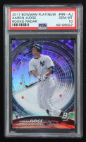 Aaron Judge 2017 Bowman Platinum Rookie Radar #RRAJ RC (PSA 10) at PristineAuction.com