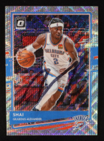 Shai Gilgeous-Alexander Signed 2020-21 Donruss Optic Fanatics Box Set #143 (PSA) at PristineAuction.com