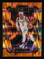 Shai Gilgeous-Alexander Signed 2023-24 Select Prizms Orange Flash #57 (PSA) at PristineAuction.com