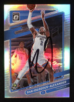 Shai Gilgeous-Alexander Signed 2021-22 Donruss Optic #147 (PSA) at PristineAuction.com