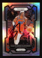 Shai Gilgeous-Alexander Signed 2023-24 Panini Prizm #85 (PSA) at PristineAuction.com
