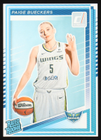 Paige Bueckers 2025 Donruss Rated Rookie 5x7 Card at PristineAuction.com