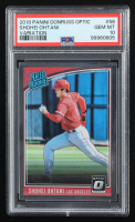 Shohei Ohtani 2018 Donruss Optic Variations #56 RR RC (PSA 10) at PristineAuction.com
