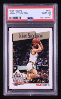 John Stockton 1991-92 Hoops #500 SC (PSA 10) at PristineAuction.com