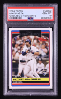 Mike Piazza 2006 Topps Update #UH172 SH (PSA 10) at PristineAuction.com