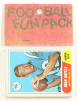 1968 Topps Football Card Fun Pack with (10) Cards at PristineAuction.com