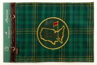 Jack Nicklaus Signed Masters Tournament Golf Pin Flag Inscribed "63,65,66,72,75,86" (PSA) at PristineAuction.com