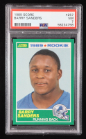 Barry Sanders 1989 Score #257 RC (PSA 7) at PristineAuction.com